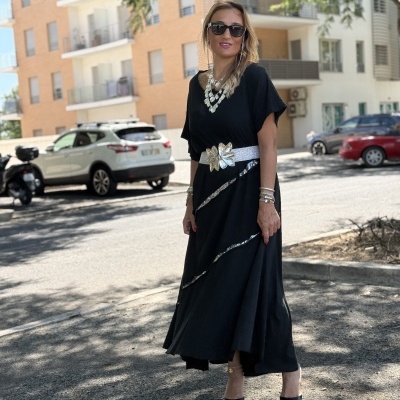Vestido EL CAPOTE preto