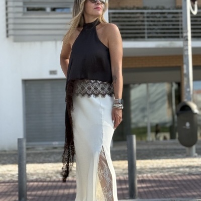 Saia SIN SABER - branca