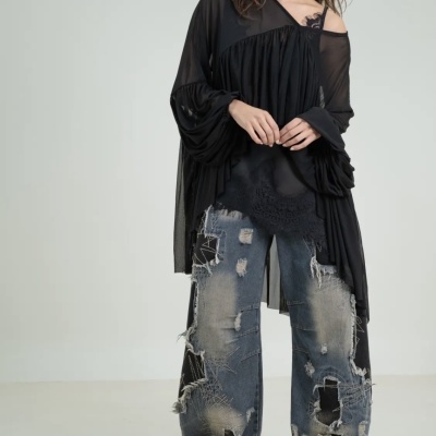 Túnica LENCERO - preta