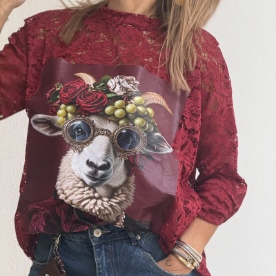 Camisola MASCOTA - vermelho
