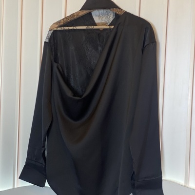 Camisa ESPALDA LIBRE - preta