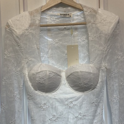 Top NO ESTOY POR AHÍ - branco