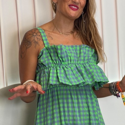 Vestido VICTORIA verde