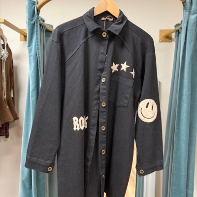 Casaco SUPERESTRELLA - preto