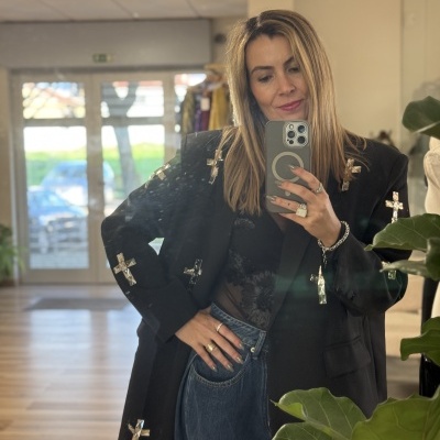 Blazer MADRE MÍA - preto