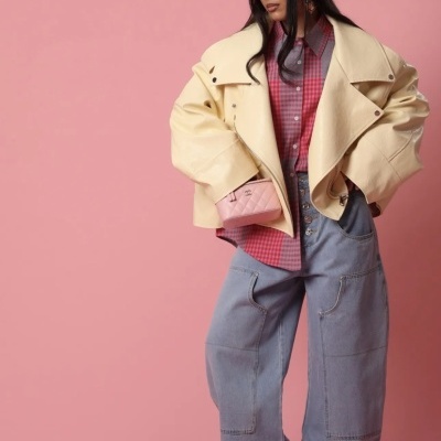Biker JIMENA - amarelo