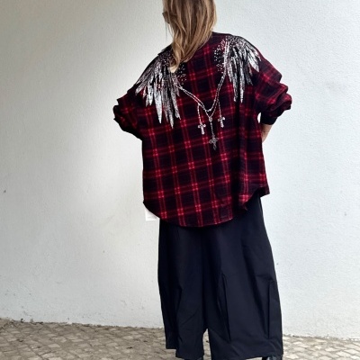 Camisola LO NECESITO -castanho
