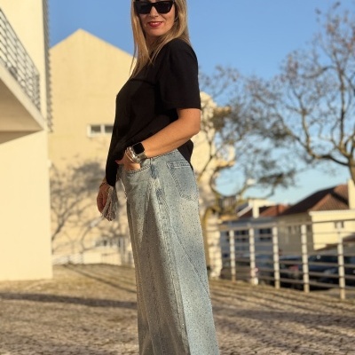 Camisola ADORNOS (LUMINA) - preta