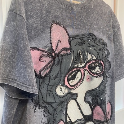 Camisola/T-shirt TORTURA - cinza