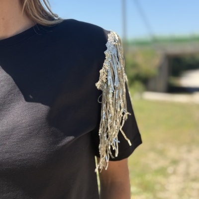 T-shirt HILOS DORADOS (LUMINA)