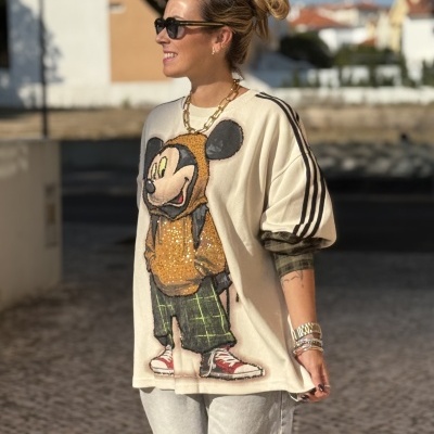 Camisola SIN SEÑAL - branco