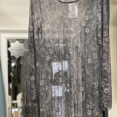 Vestido DIME TÚ - cinza