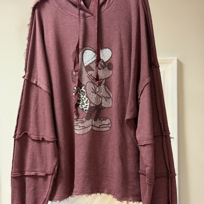 Sweat NIÑO - bordeaux