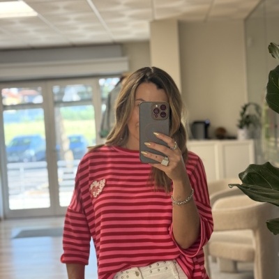 T-shirt GRACIOSA - rosa escuro