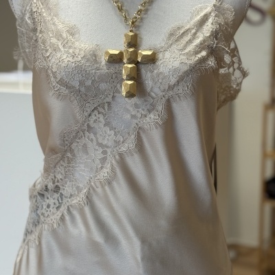 Túnica UN BESO PA MAMI - bege