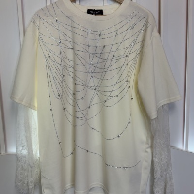 T-shirt HACERTE SONREIR - branca