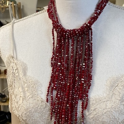 Colar DE FIESTA vermelho