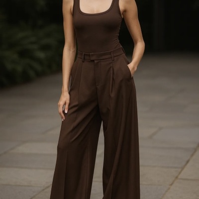 Calças LA COPA PERDIDA - castanho