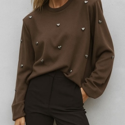 Camisola LLORONA ( MOCHY) - castanho