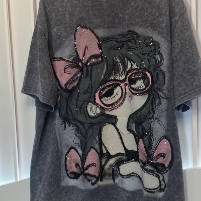 Camisola/T-shirt TORTURA - cinza