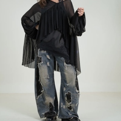 Túnica LENCERO - preta