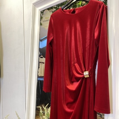 Vestido LA CENA - vermelho