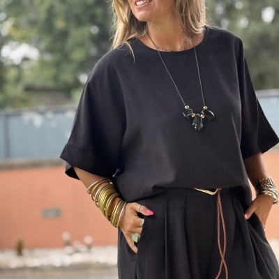 Conjunto HACE FALTA - preto