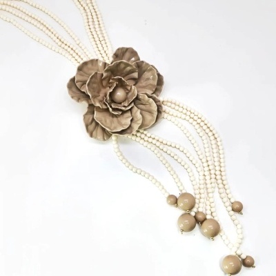 Colar RETIRO - taupe