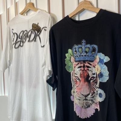 T-shirt STRASS CORONA