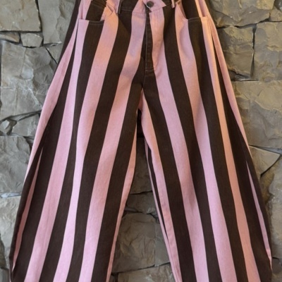 Calças RAYITAS - rosa/castanho