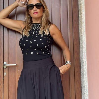 Saia TE JURO - preta