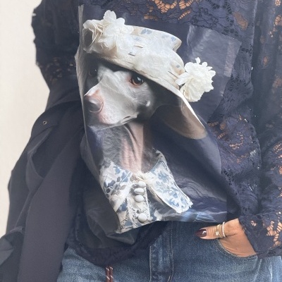 Camisola MASCOTA - azul