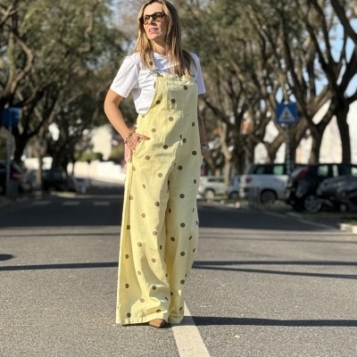 Macacão SIN RETOQUES (LUMINA) - amarelo