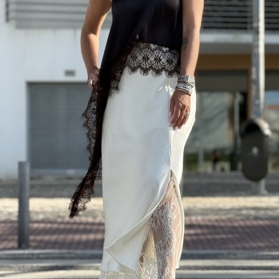 Saia SIN SABER - branca