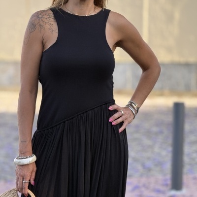 Vestido NO SE NOTA (LUMINA) - preto