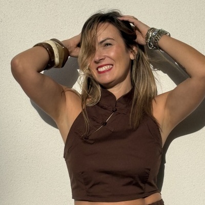 Top LOCA - castanho (LUMINA)
