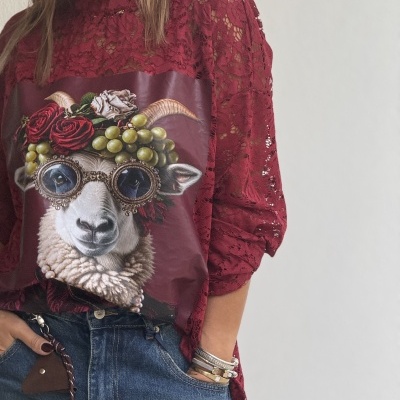 Camisola MASCOTA - vermelho