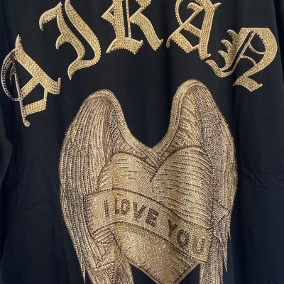 T-shirt STRASS CORAZON