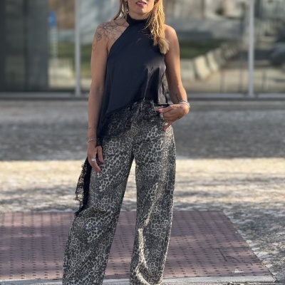 Calças LEOPARDO