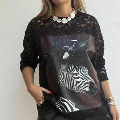 Camisola MASCOTA - preta