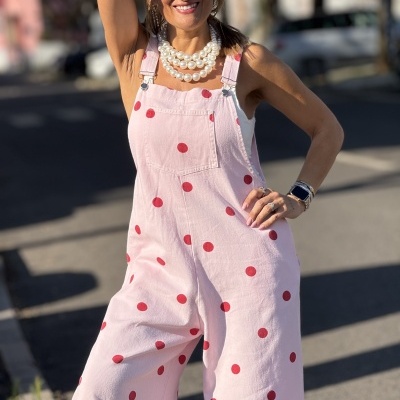 Macacão SIN RETOQUES (LUMINA) - rosa