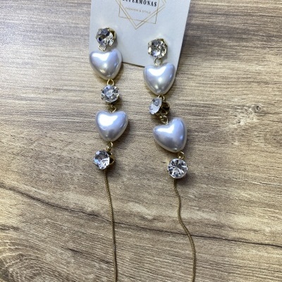 Brincos AMOR CRISTALINO