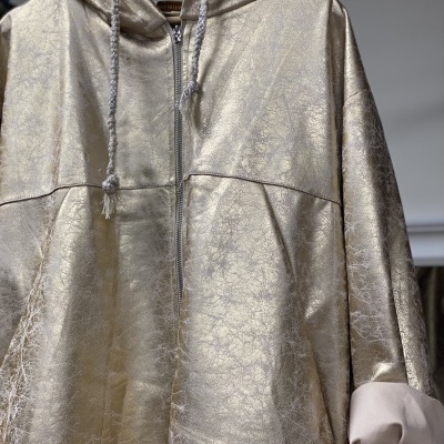 Parka QUÉ LÍO - padrão branco