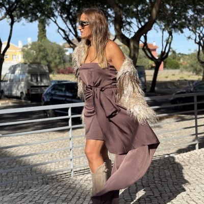 Vestido DE FIESTA (LUMINA)