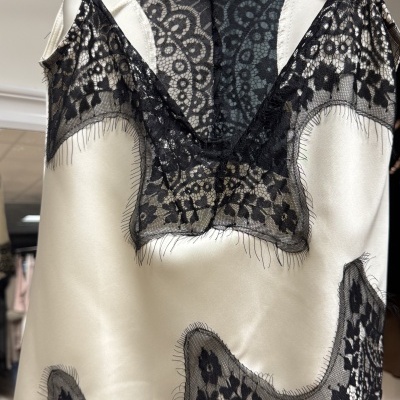 Top de cetim ME PONGO PEOR