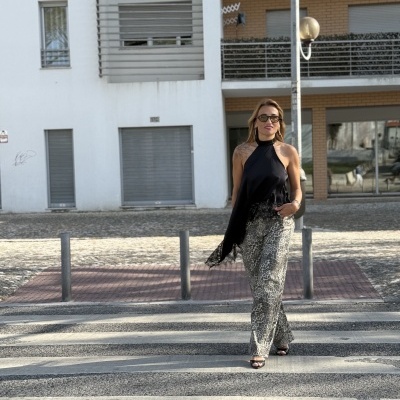 Calças LEOPARDO