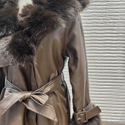 Gabardina NEGRO AMOR - castanho