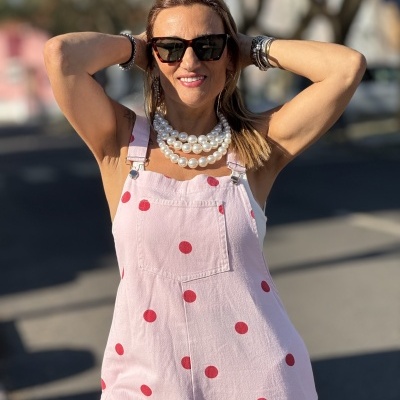 Macacão SIN RETOQUES (LUMINA) - rosa