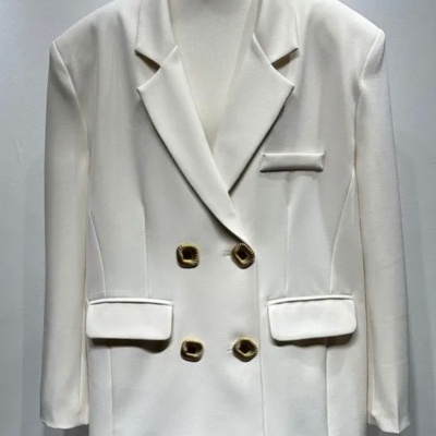 Blazer CREMALLERA (MOCHY) - branco