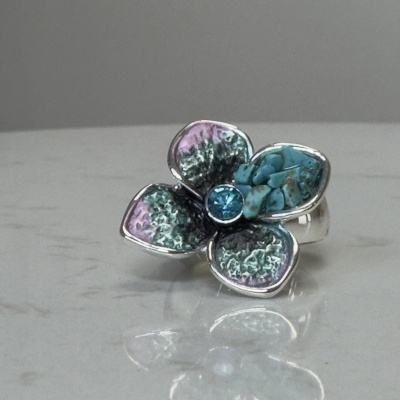 Anel (ajustável) FLORAL
